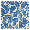 Land & Shore Oak Leaf, Blue - Roman Blind